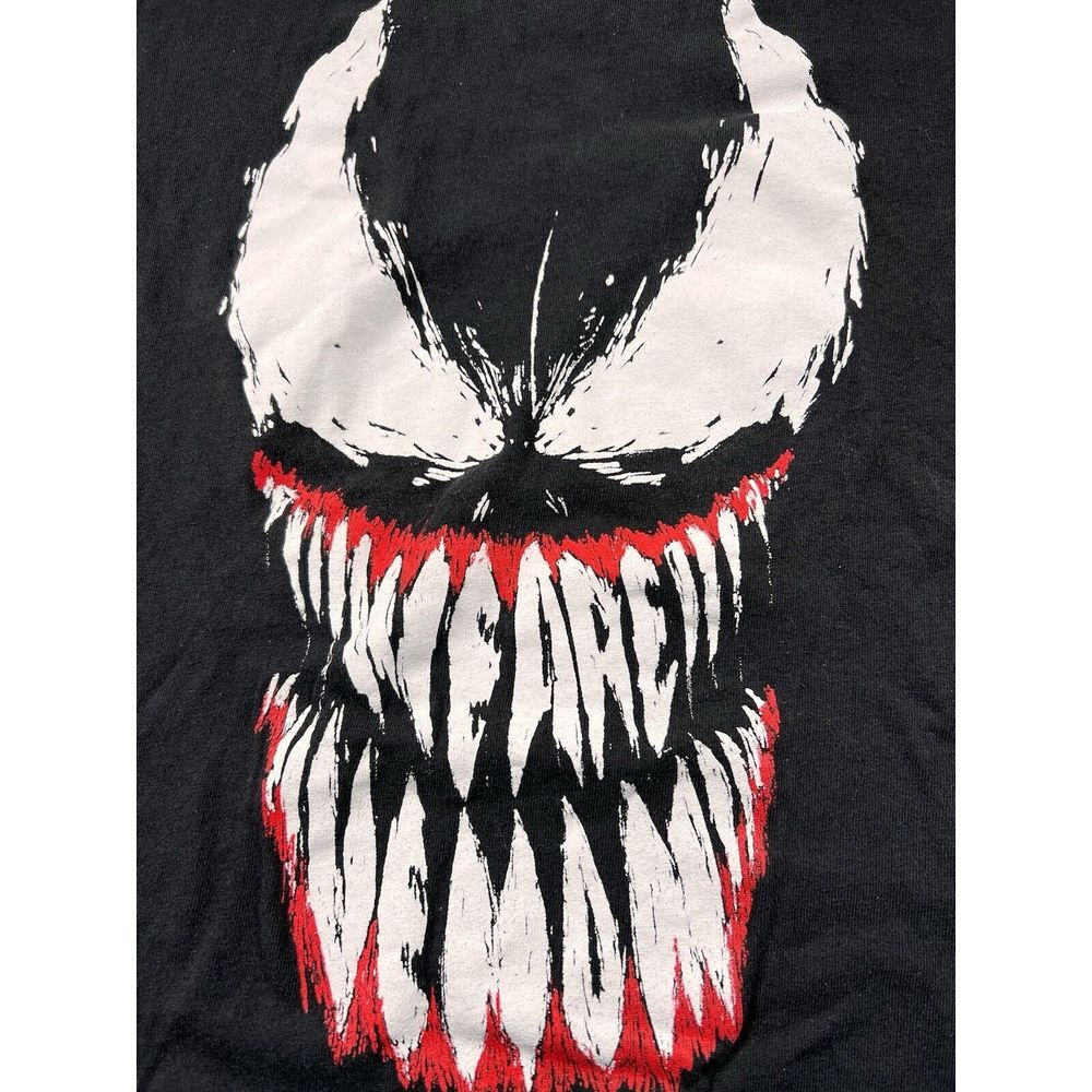 Marvel Venom Shirt Mens Large Black We Are Venom Graphic Tee Short Sleeve Cotton